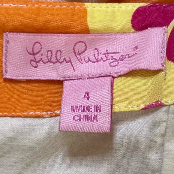 Lilly Pulitzer Women’s Strapless Silk Blend Tropical Floral Print Dress … - Picture 9 of 13